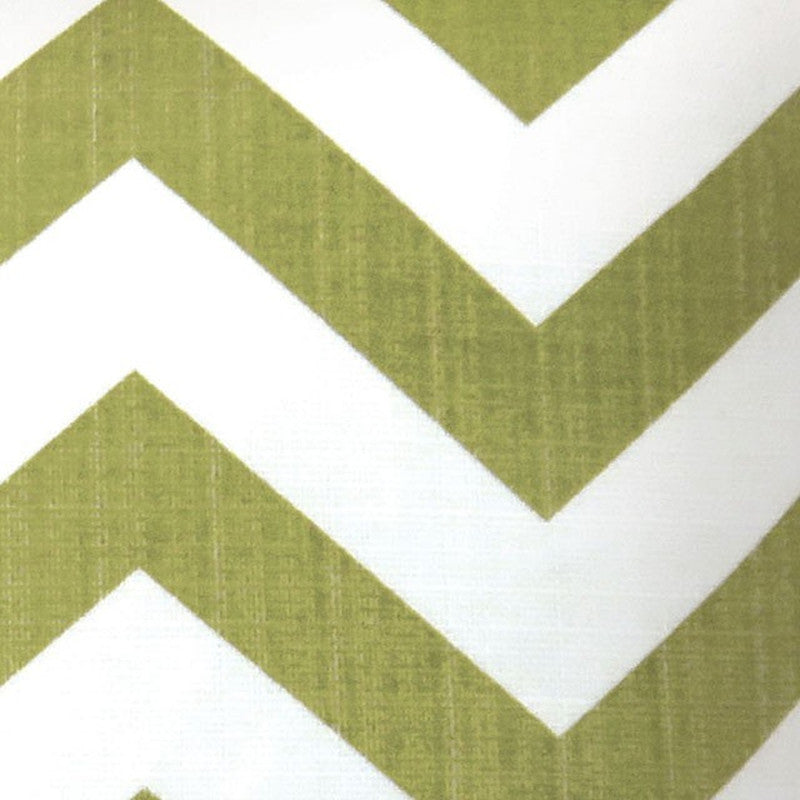 Zoe Green Chevron 22x22 Pillow (Set of 2) - Ornate Home