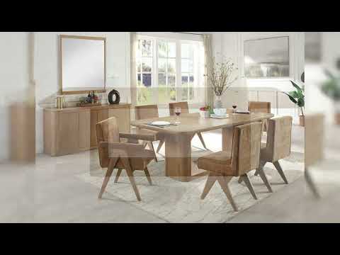 Zoey Chocolate Modular RAF Chair - Ornate Home