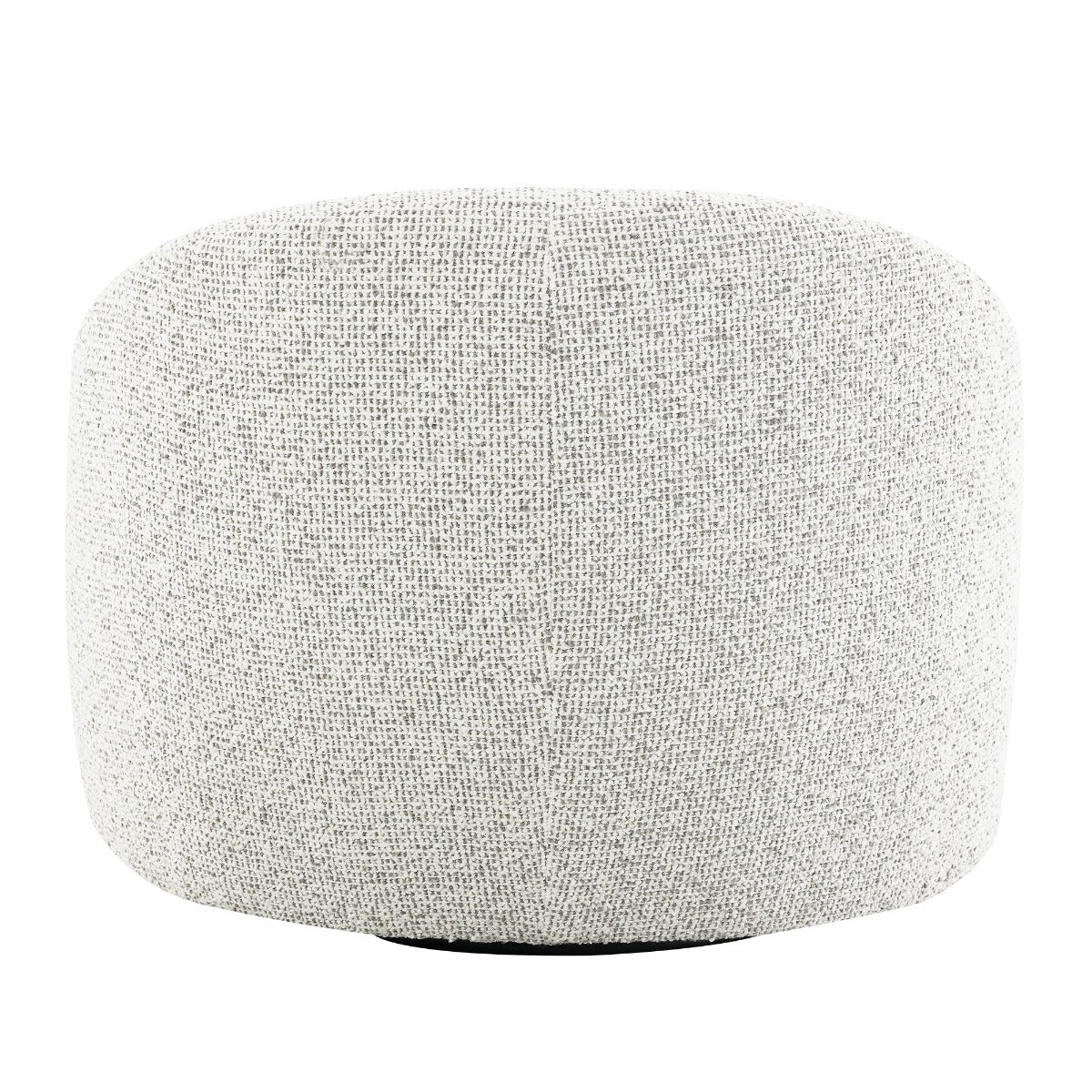 Zoey White/Gray Two Tone Accent Chair w/Swivel - Ornate Home