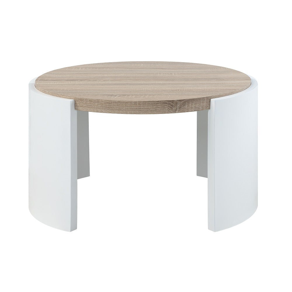 Zoma White Coffee Table - Ornate Home