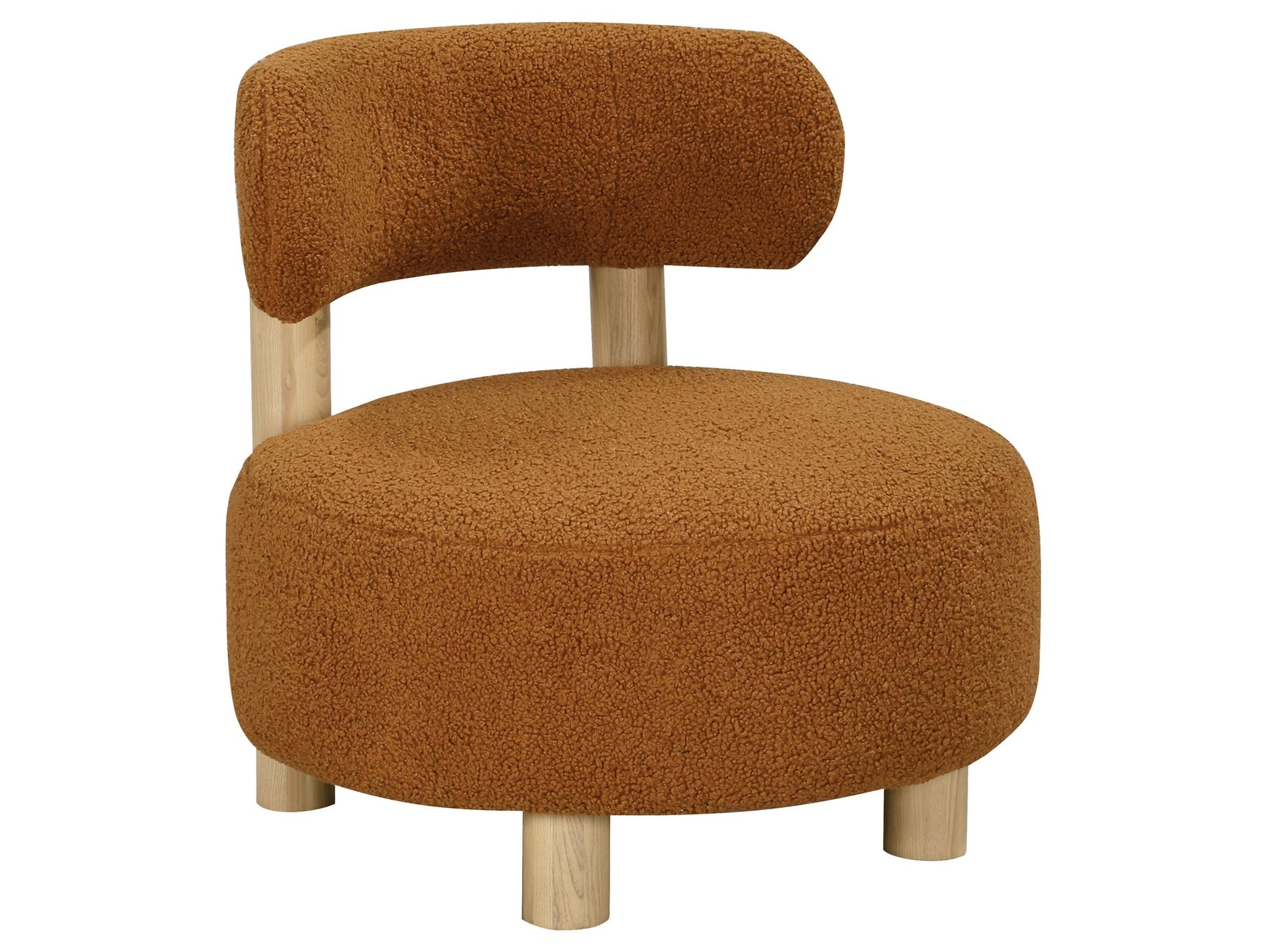 Zonie Orange Accent Chair - Ornate Home