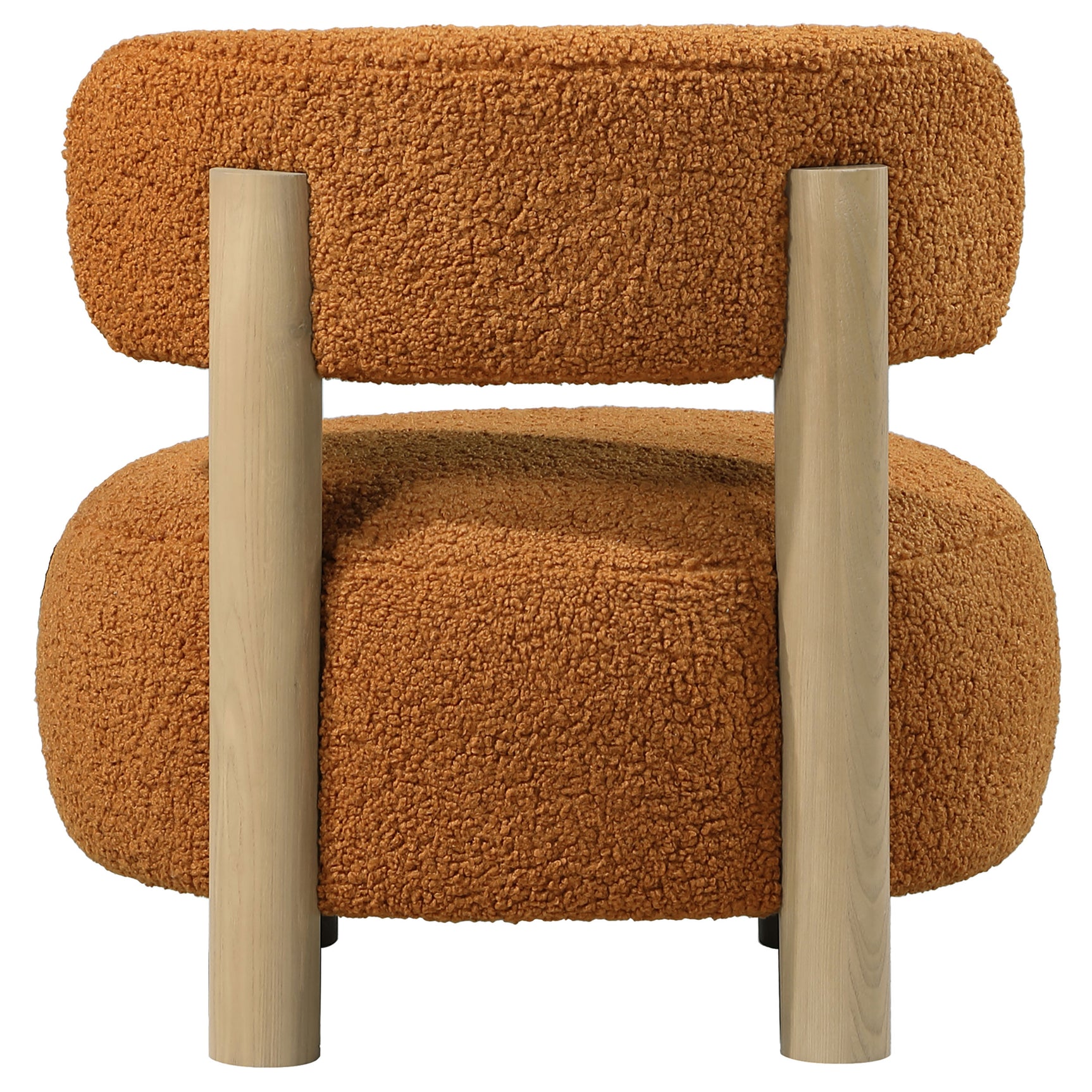 Zonie Orange Accent Chair - Ornate Home