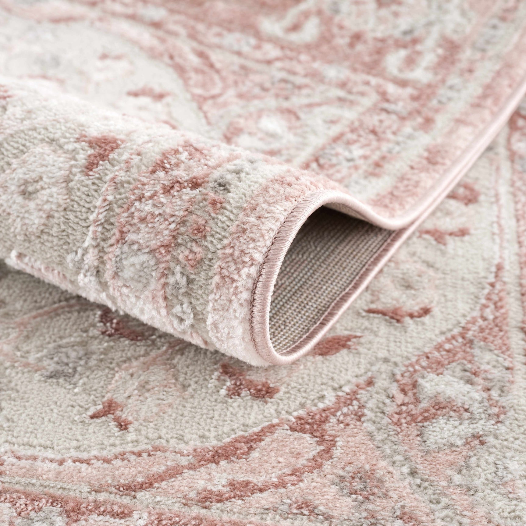 Zora Pink Area Rug - Ornate Home