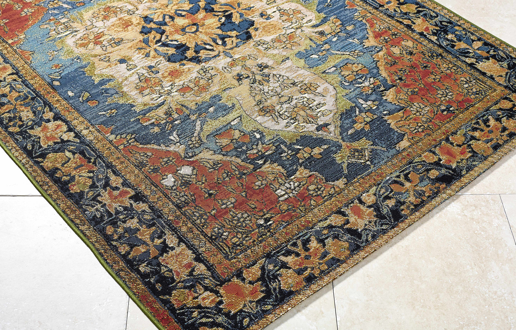 Zorea Traditional Outdoor Area Rug - Ornate Home