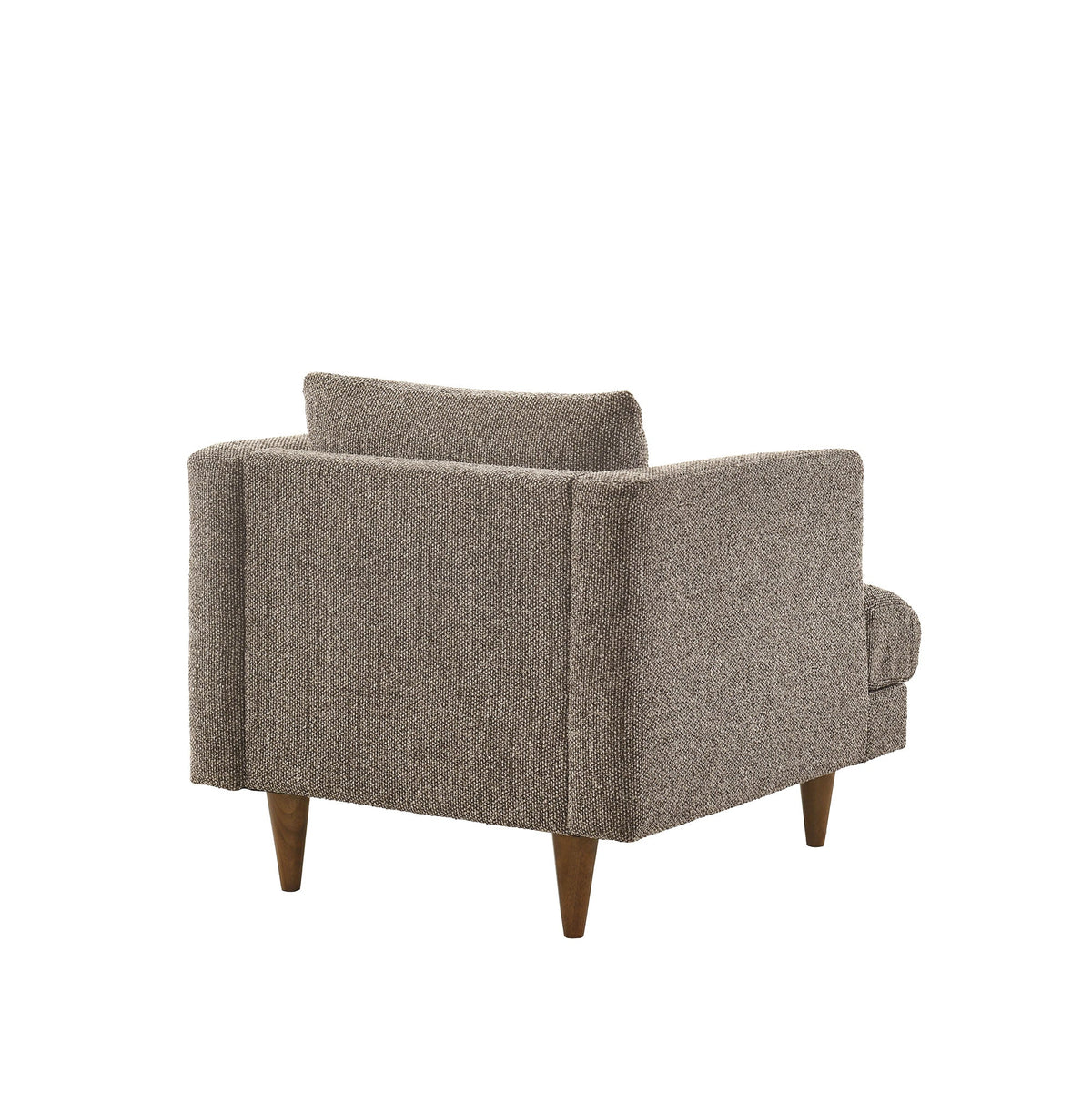 Zoya Earth Down Filled Overstuffed Boucle Armchair