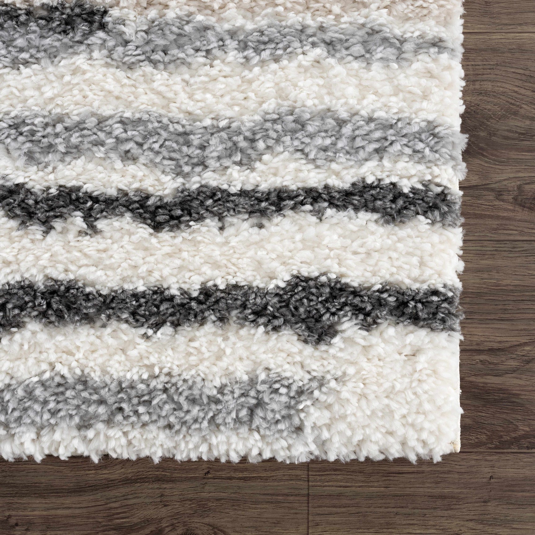 Zoya Irregular Striped Area Rug - Ornate Home