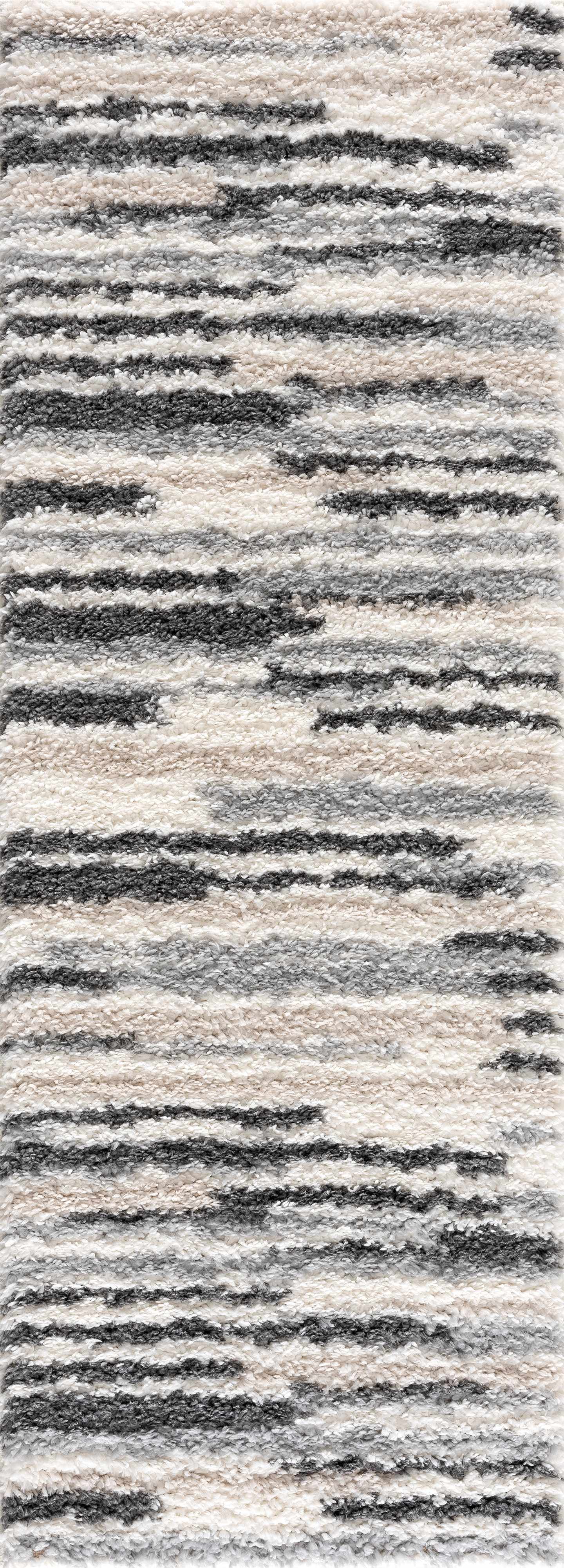 Zoya Irregular Striped Area Rug - Ornate Home