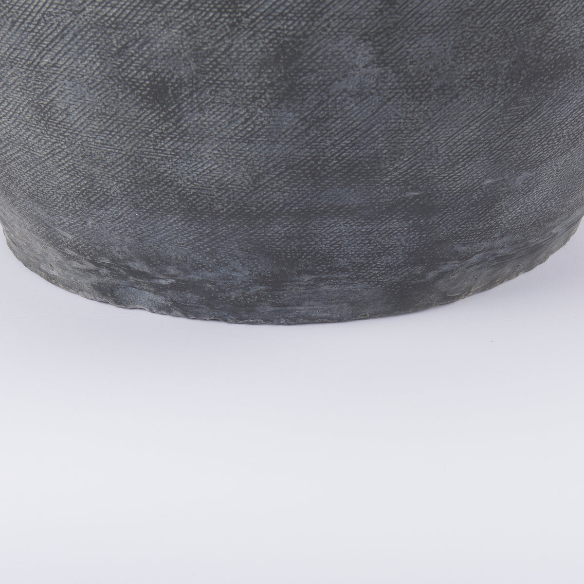 Zuma Dark Gray Ceramic Floor Vase