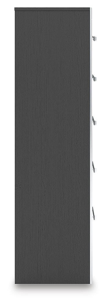 Zuraleus Black King Upholstered Bed, 2 Chests and 2 Nightstands - Ornate Home