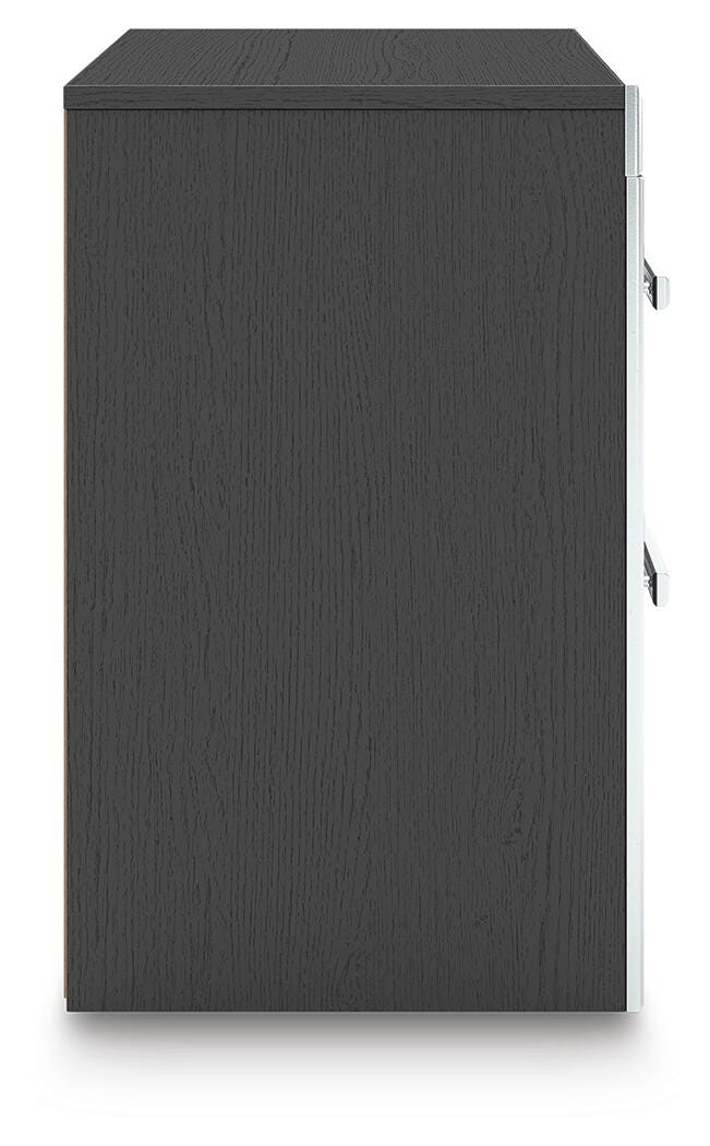 Zuraleus Black King Upholstered Bed, 2 Chests and 2 Nightstands - Ornate Home