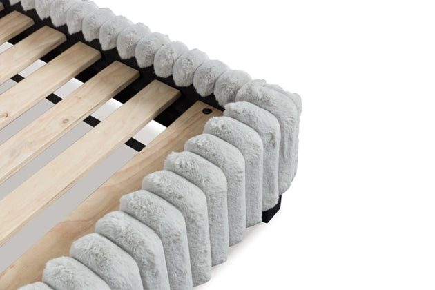 Zuraleus Gray California King Upholstered Bed (Online Special Price) - Ornate Home