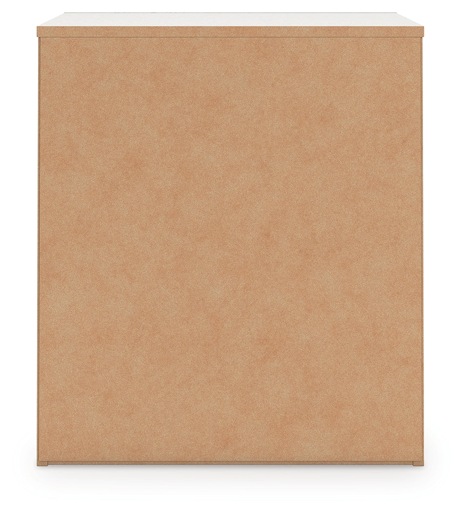 Zuraleus White Queen Storage Bedroom Set with Dresser, Mirror and Nightstand - Ornate Home