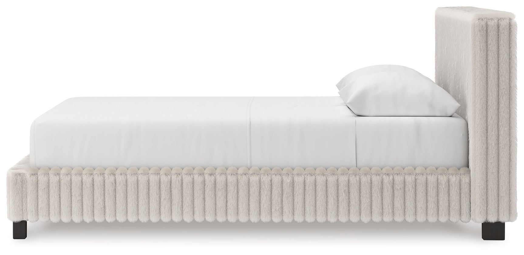 Zuraleus White Queen Upholstered Bed (Online Special Price) - Ornate Home