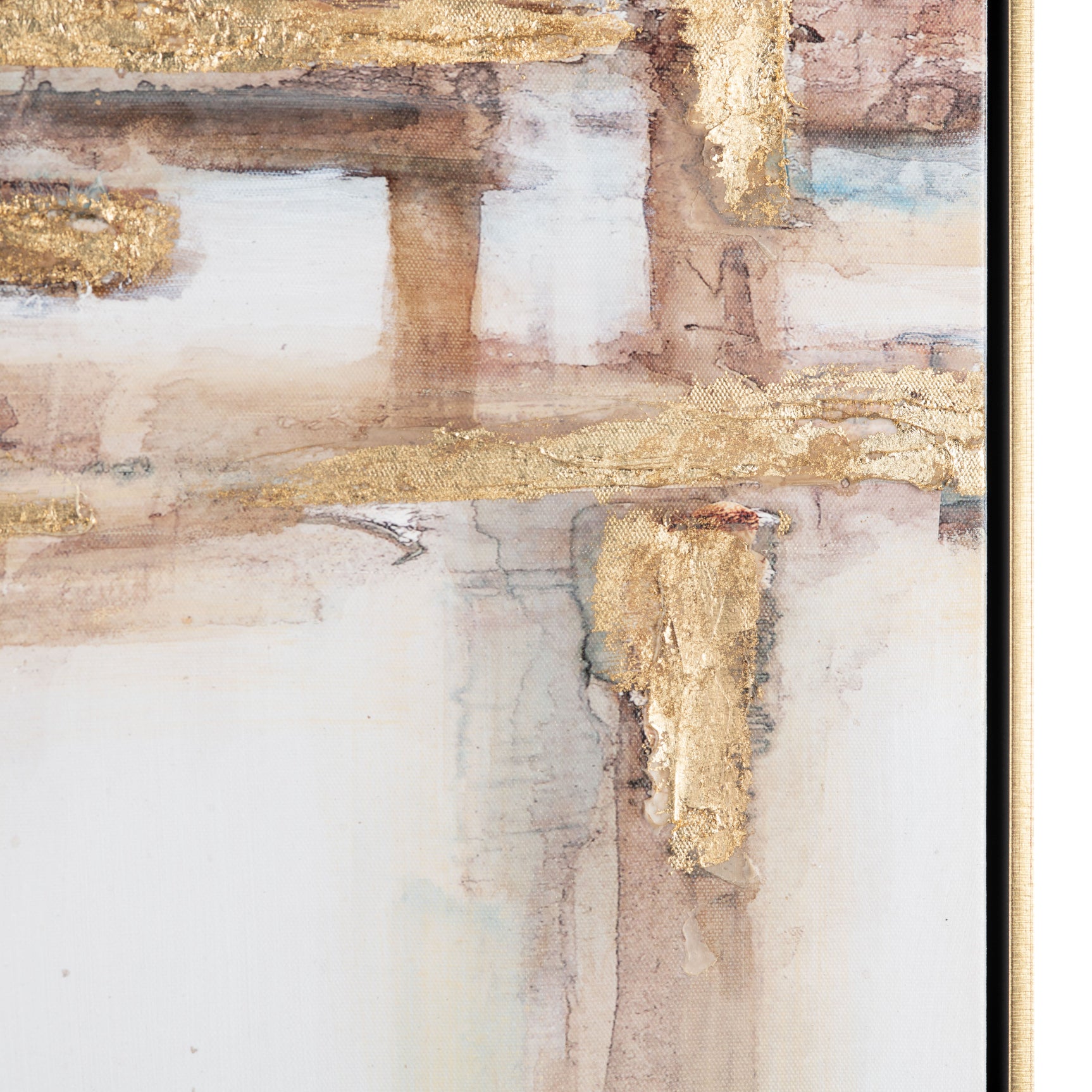 Zuri Gold Canvas - Ornate Home