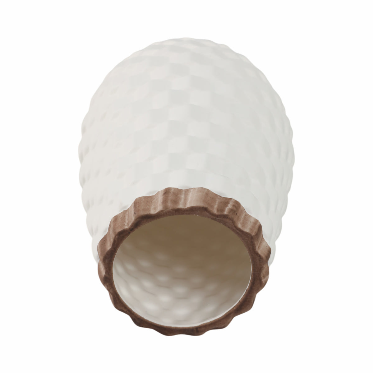 Gortonrun White Vase