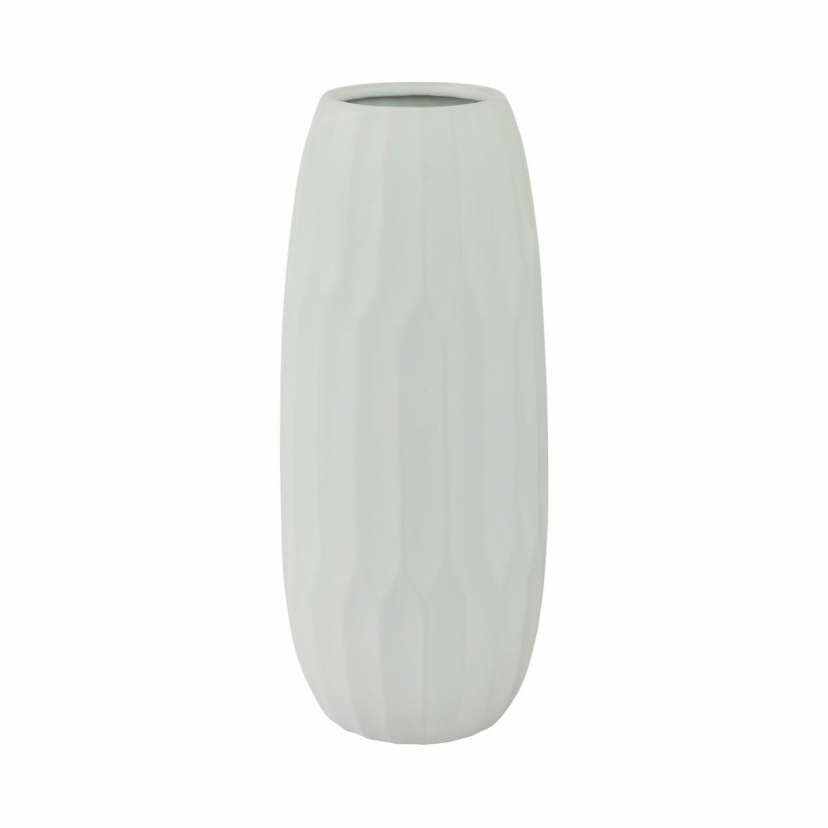 Dougherty White Ceramic Vase