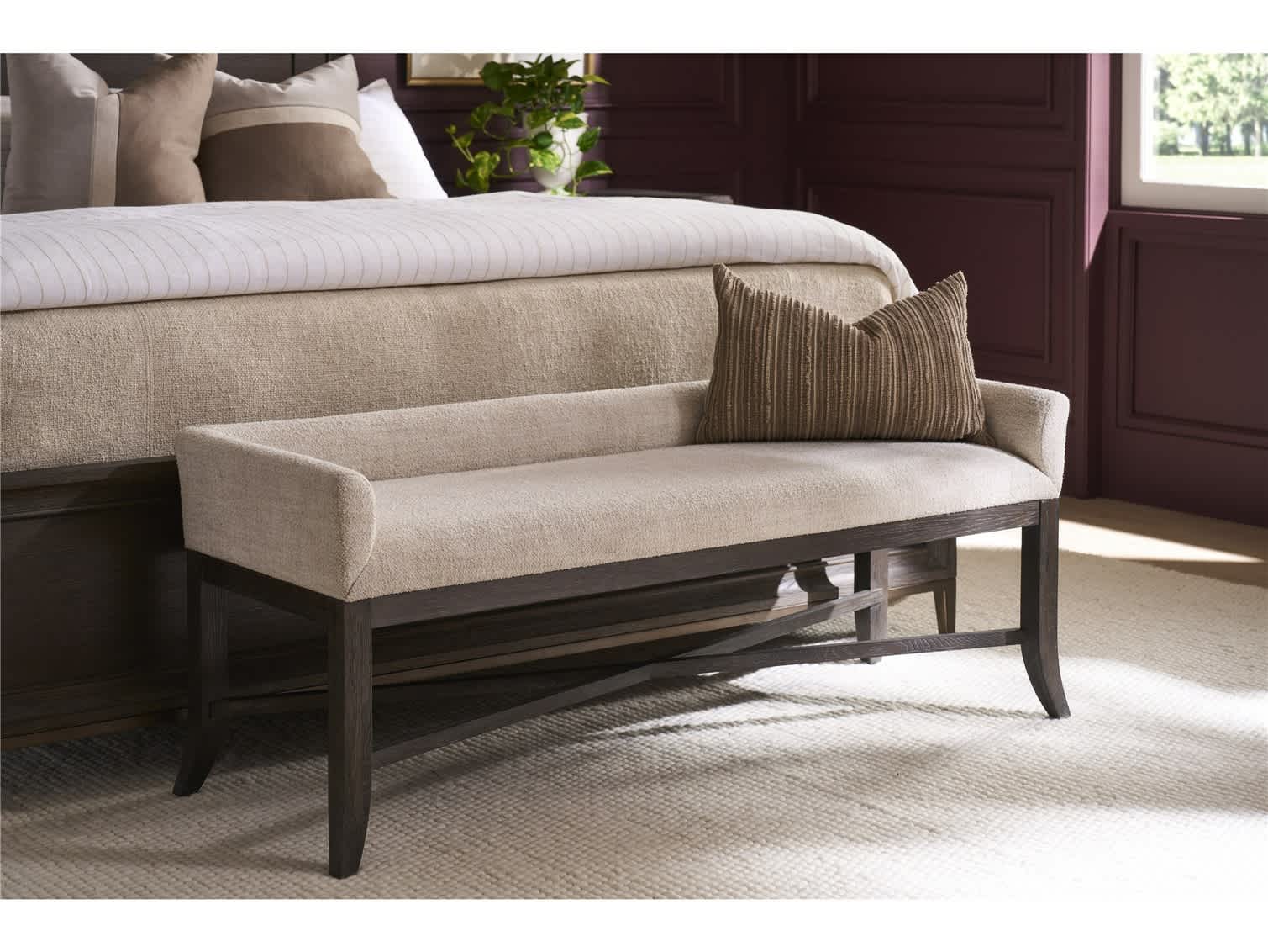 Montclair Yukon Sand/Cocoa Bench