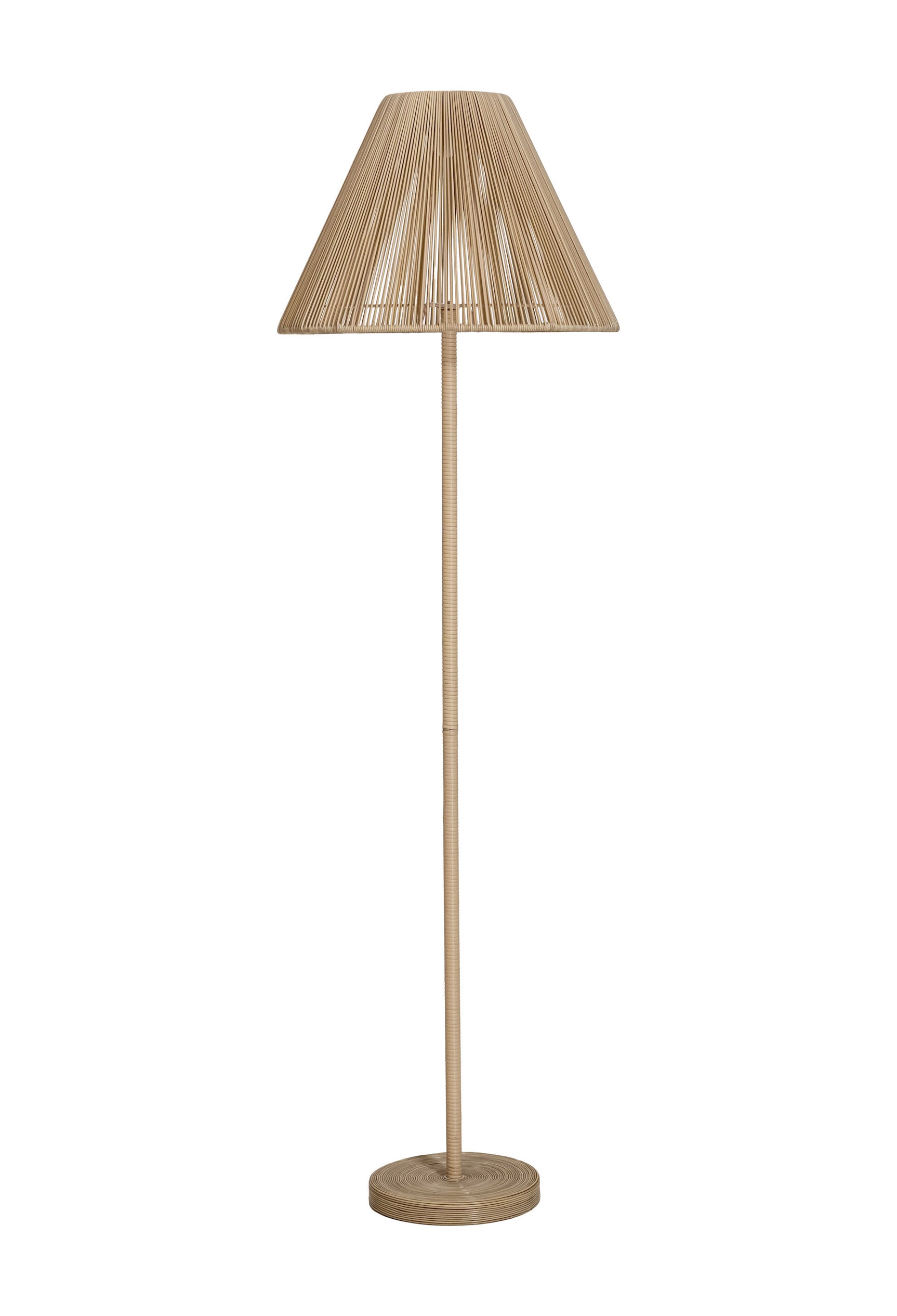 Lumika Beige Solar Floor Lamp