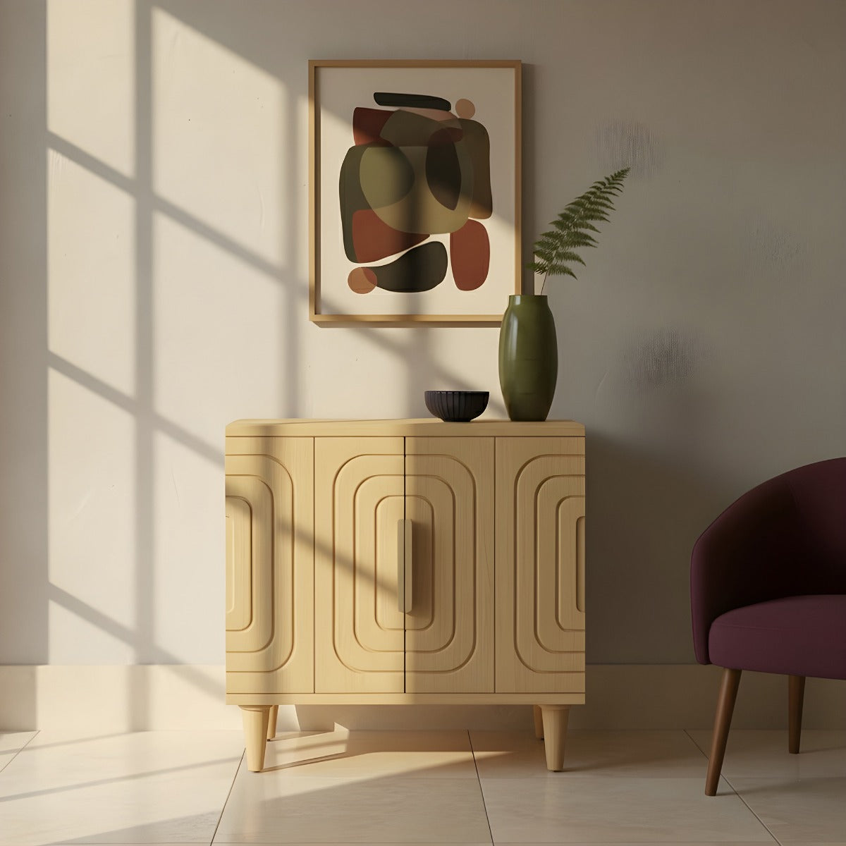 Lore Natural Oak Cabinet
