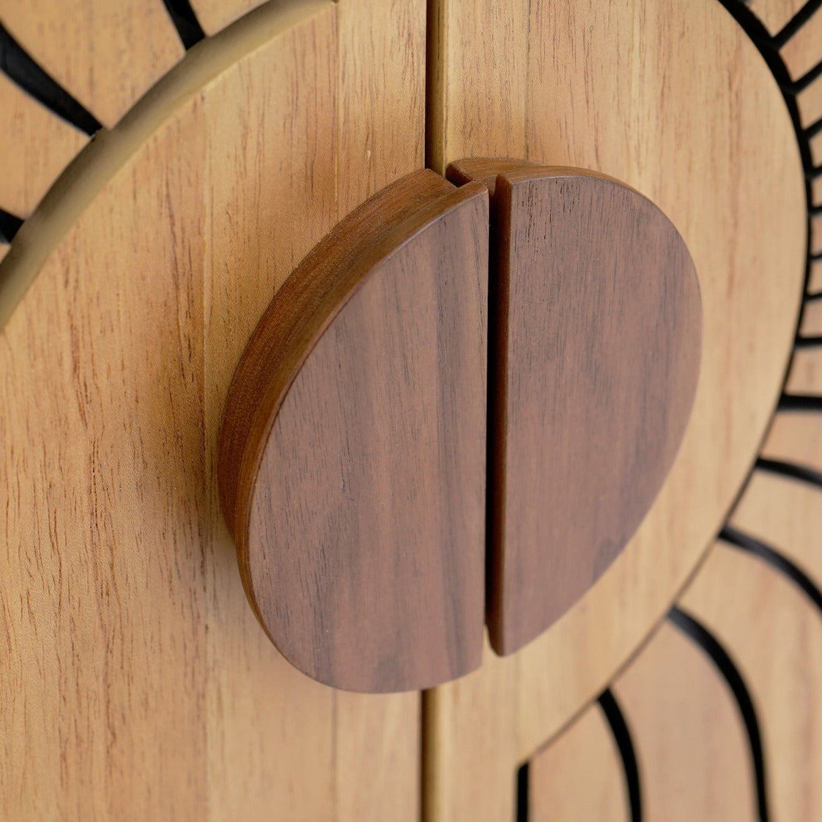 Lola Natural Oak Cabinet