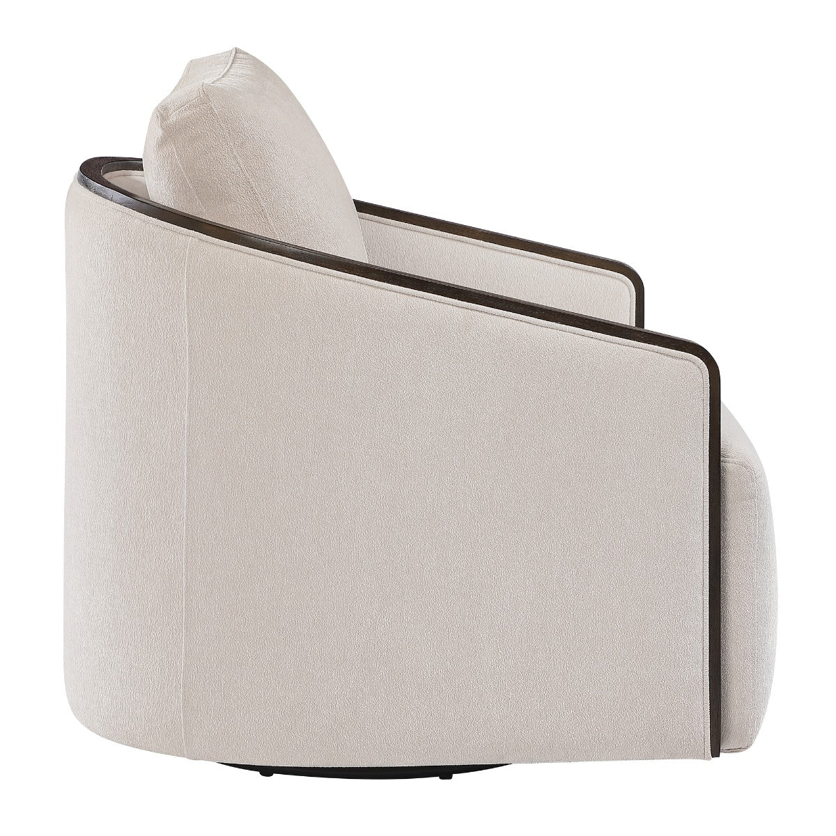 Lenora Beige Accent Chair W/Swivel