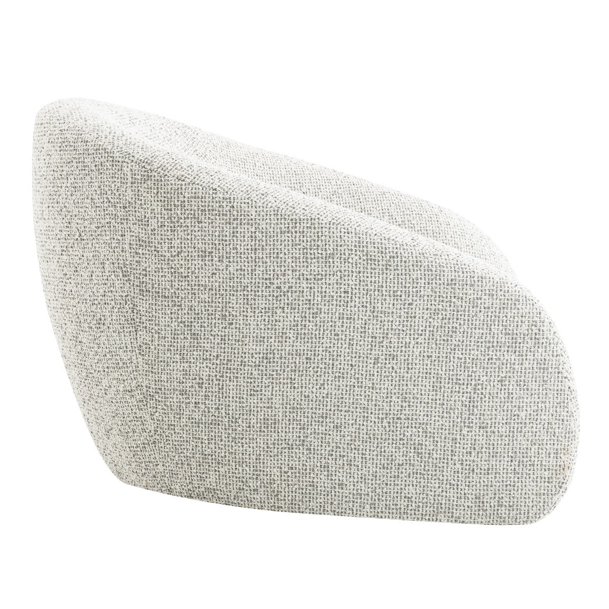 Zoey White/Gray Two Tone Accent Chair w/Swivel