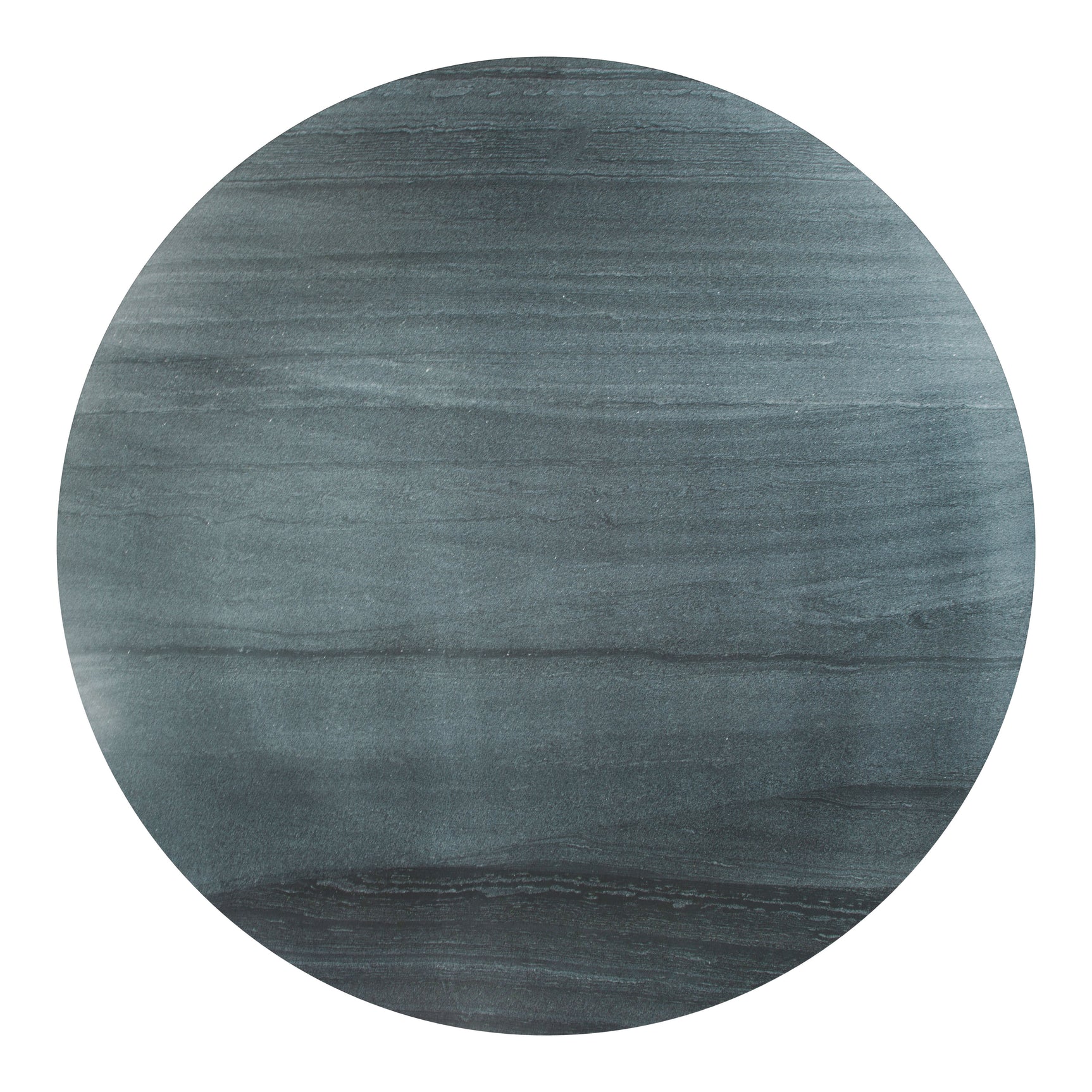 Metropolis Gray & Silver Dining Table (60")