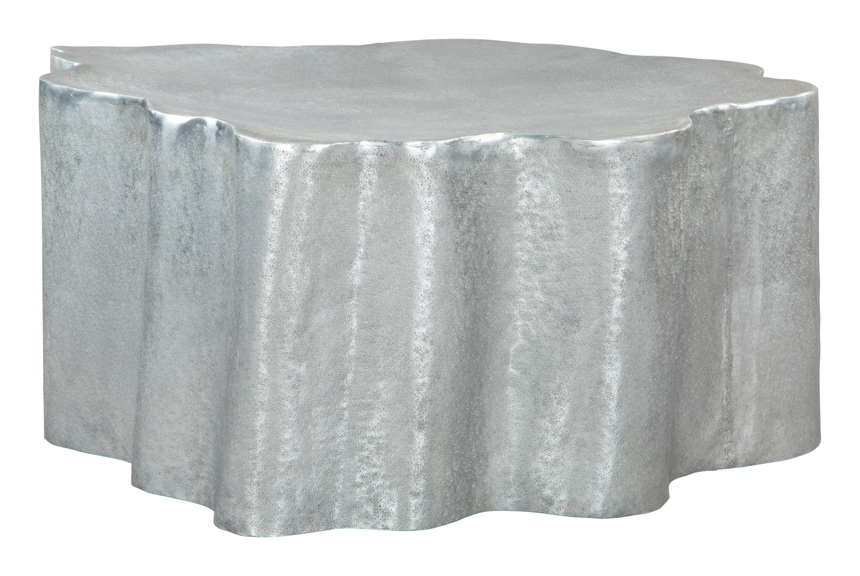 Kortha Antique Silver Coffee Table