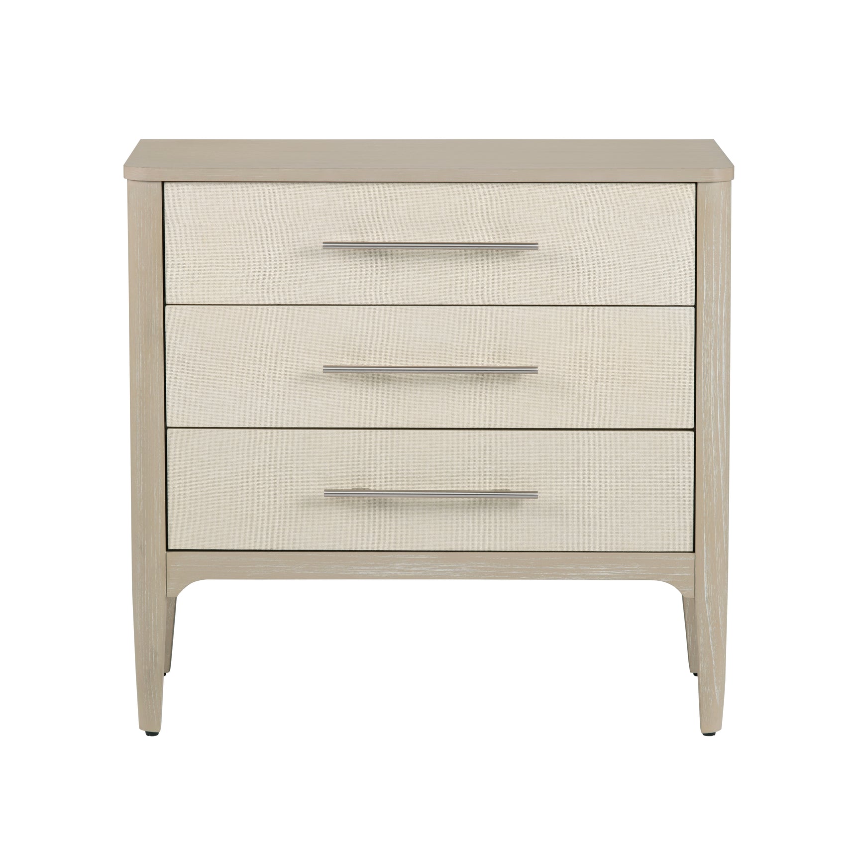 Sterling Tan/Cream Three-Drawer Chest