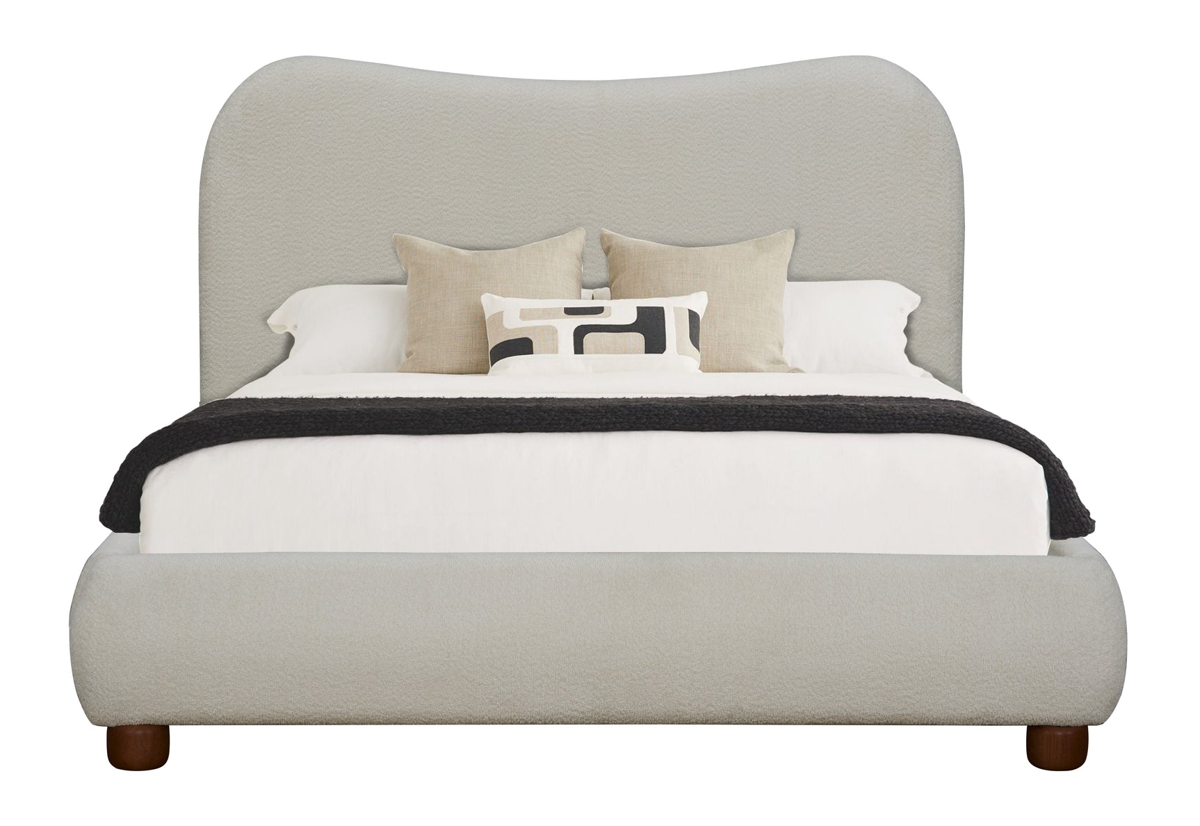 Cotswold Beige Eastern King Platform Bed