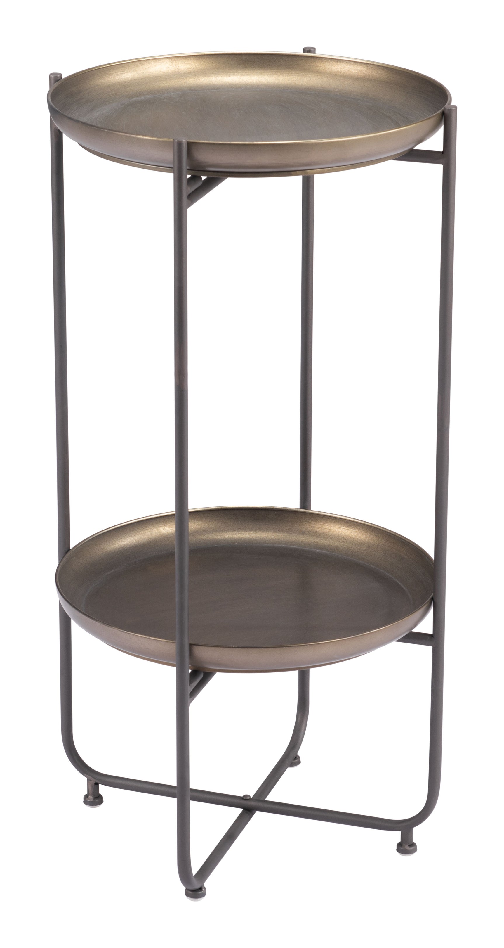 Bronson Bronze Accent Table