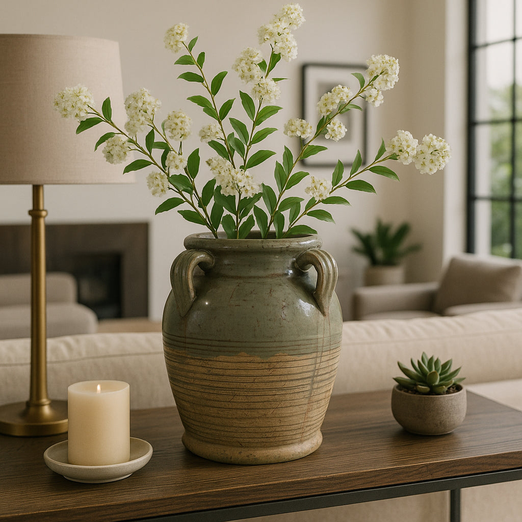 Cohenway Green/Brown Vase
