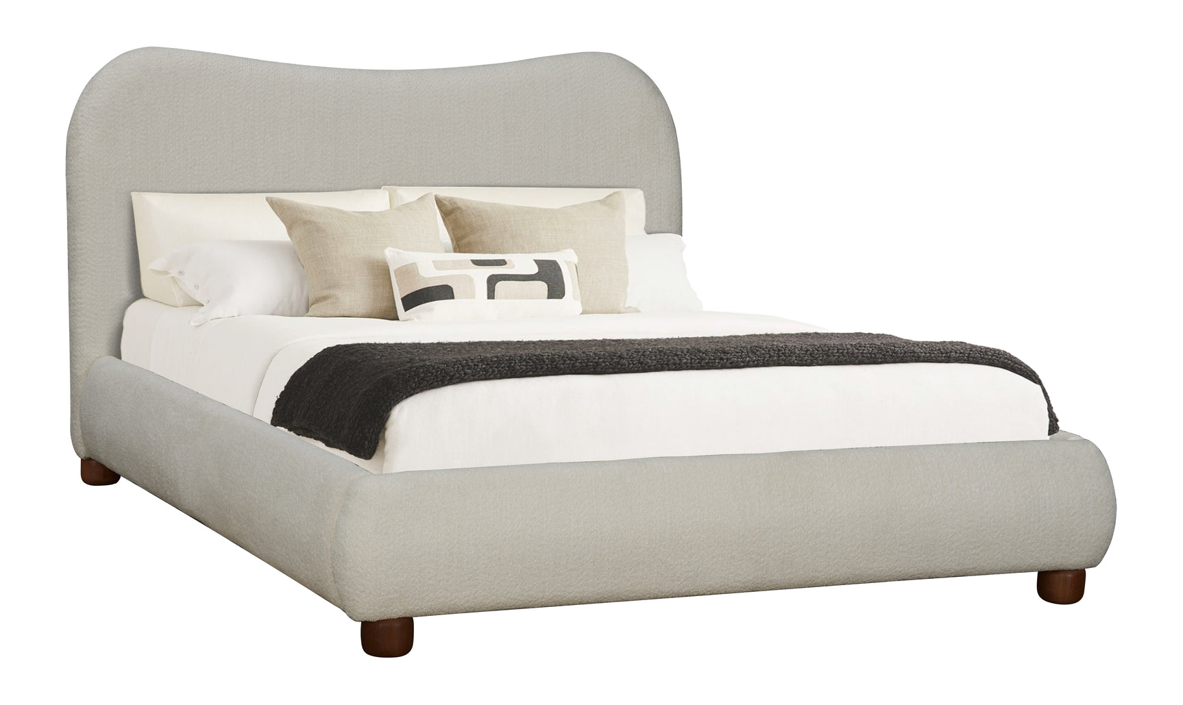Cotswold Beige Eastern King Platform Bed