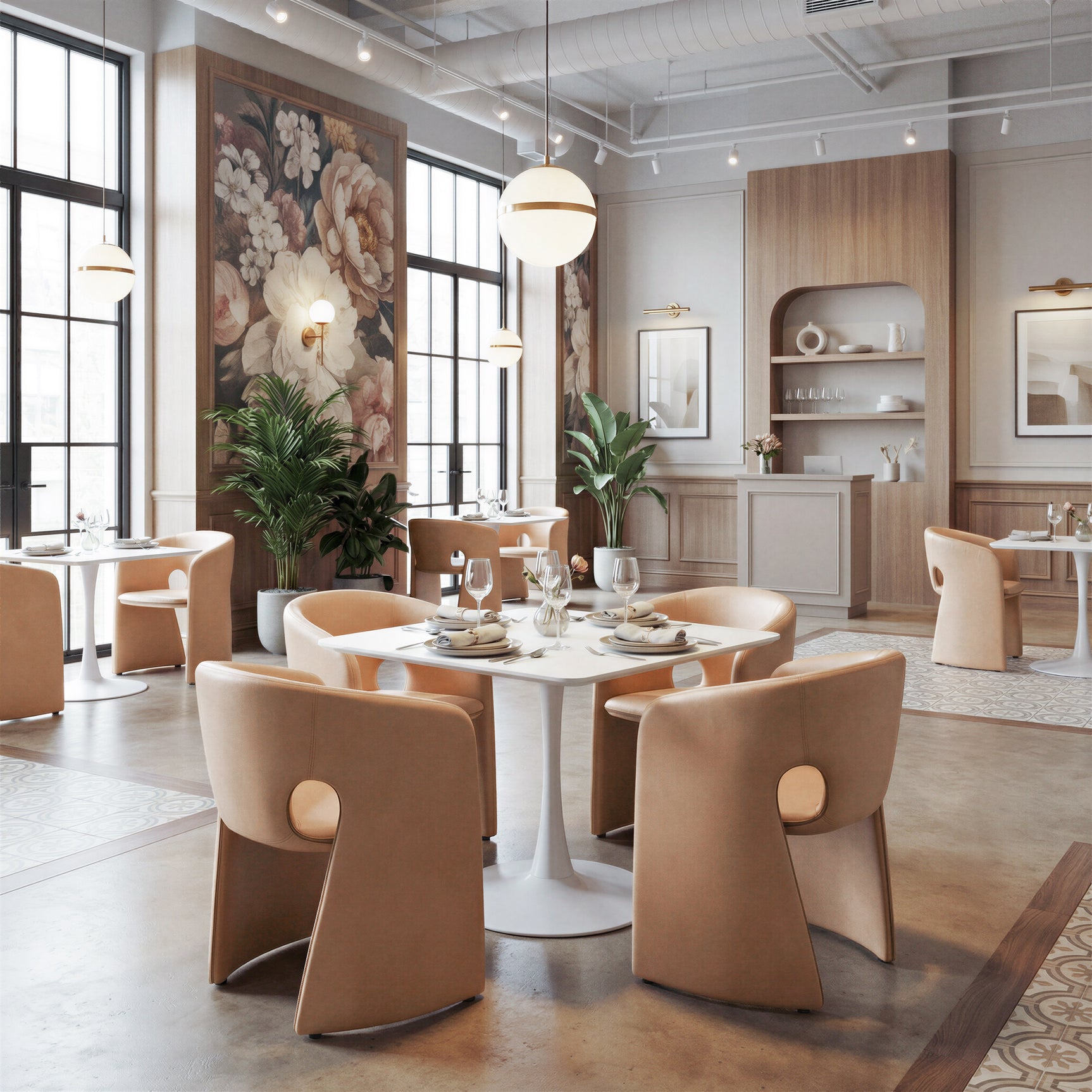 Molly White Dining Table
