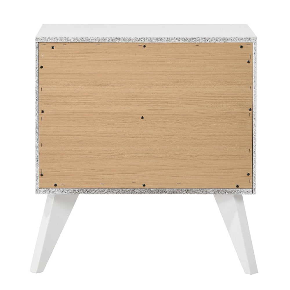 Cerys White Nightstand
