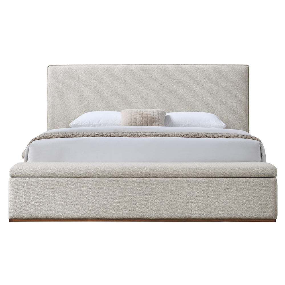 Boxter Beige Eastern King Bed w/Storage