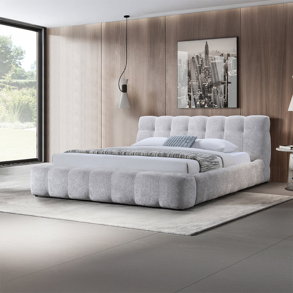 Hannah Gray Eastern King Bed