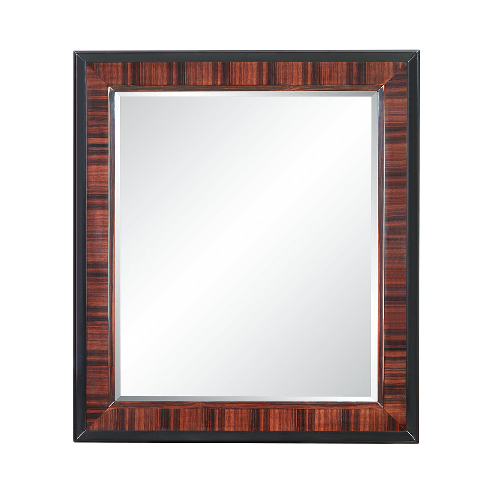 Jamonica Glossy Wood Grain Top/Gold Mirror
