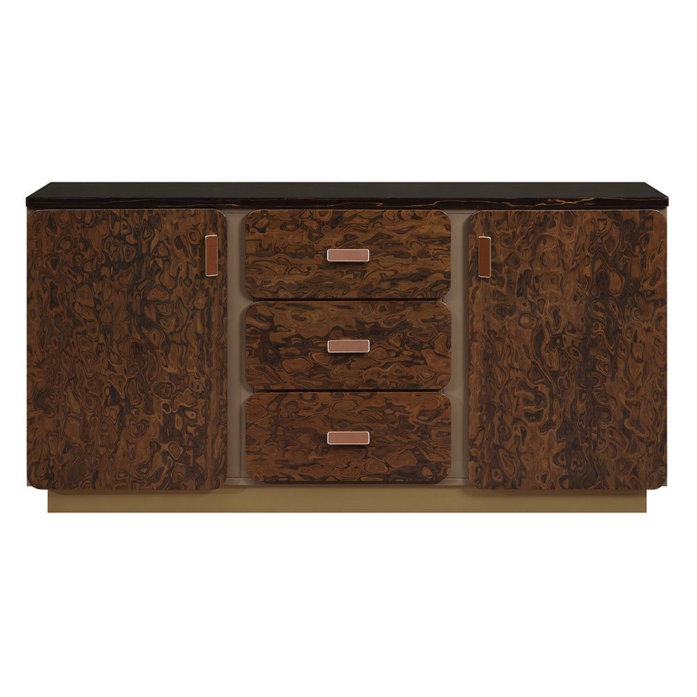 Marcelino Brown/Beige Dresser