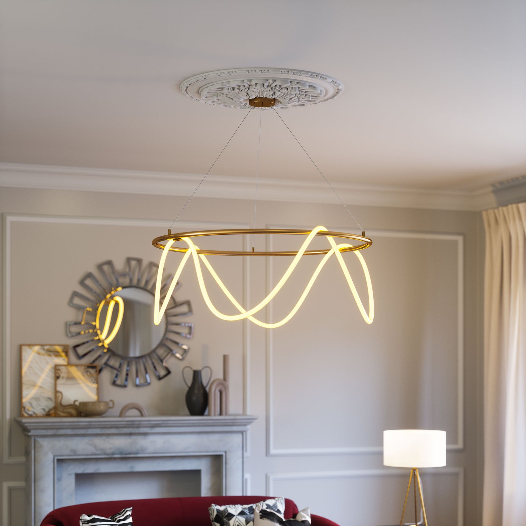 Wiber Brass Ceiling Lamp