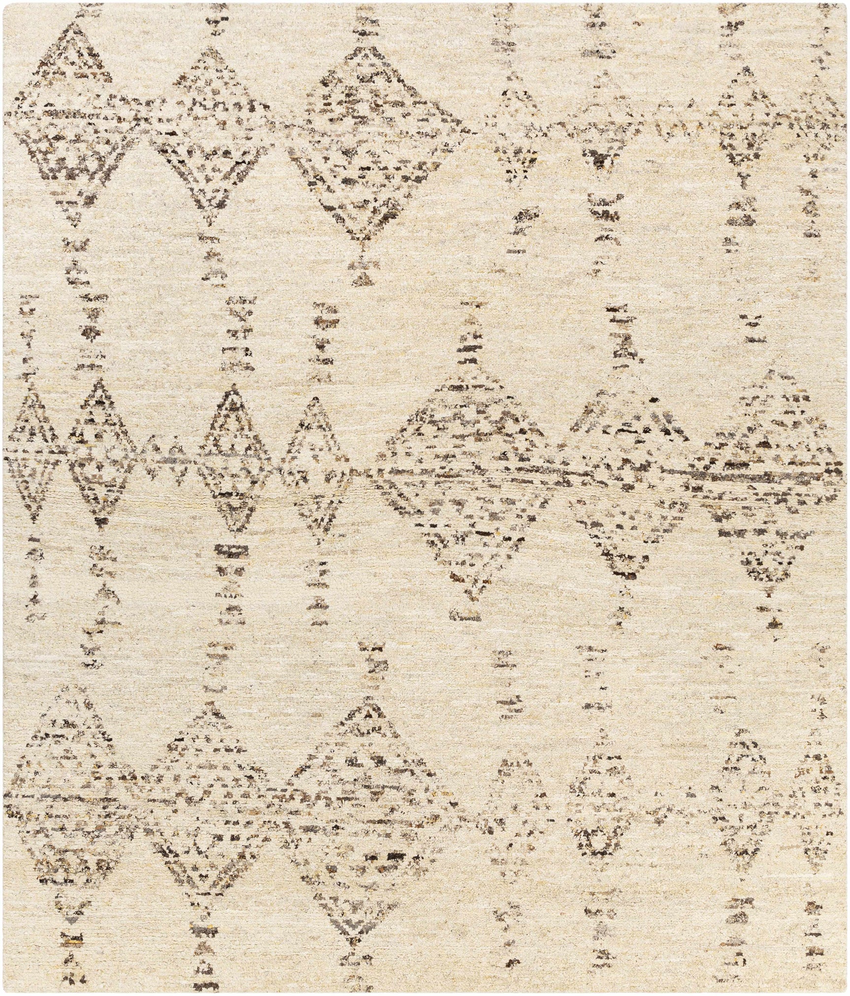 Bordertown Hand Knotted Wool Rug - Clearance