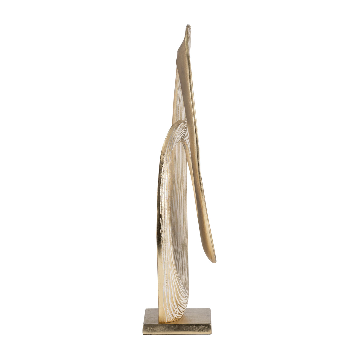 Holt Gold Metal Swirl Table Top Decor