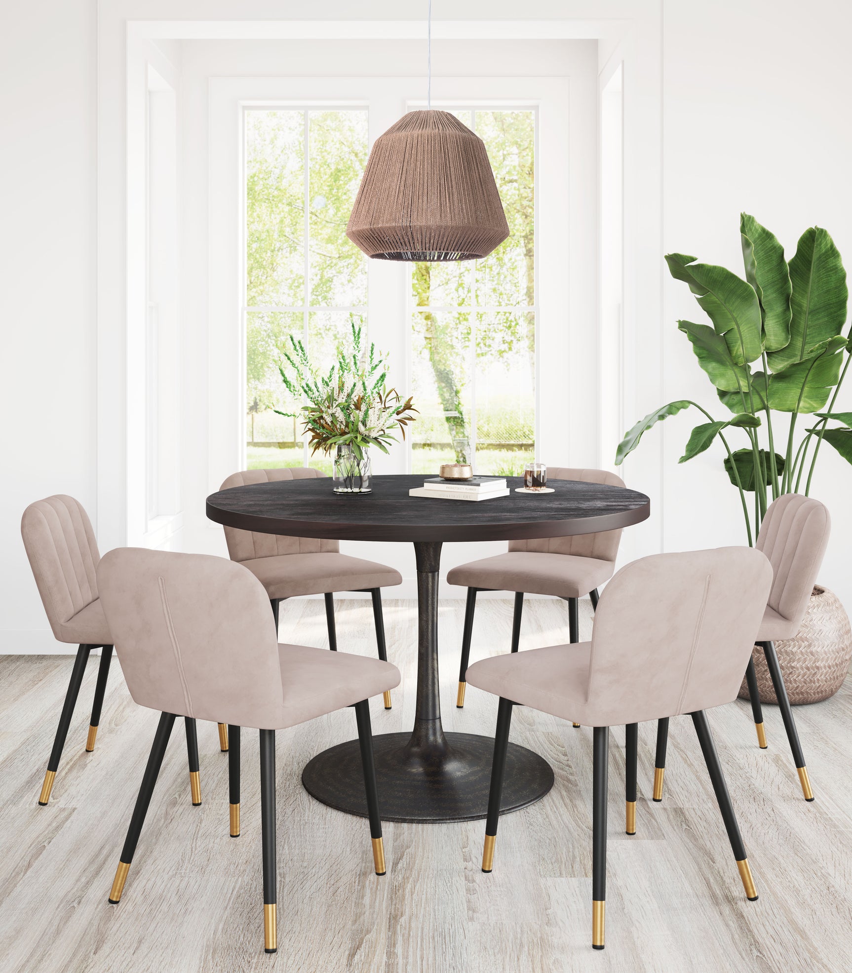 Impala Brown Ceiling Lamp