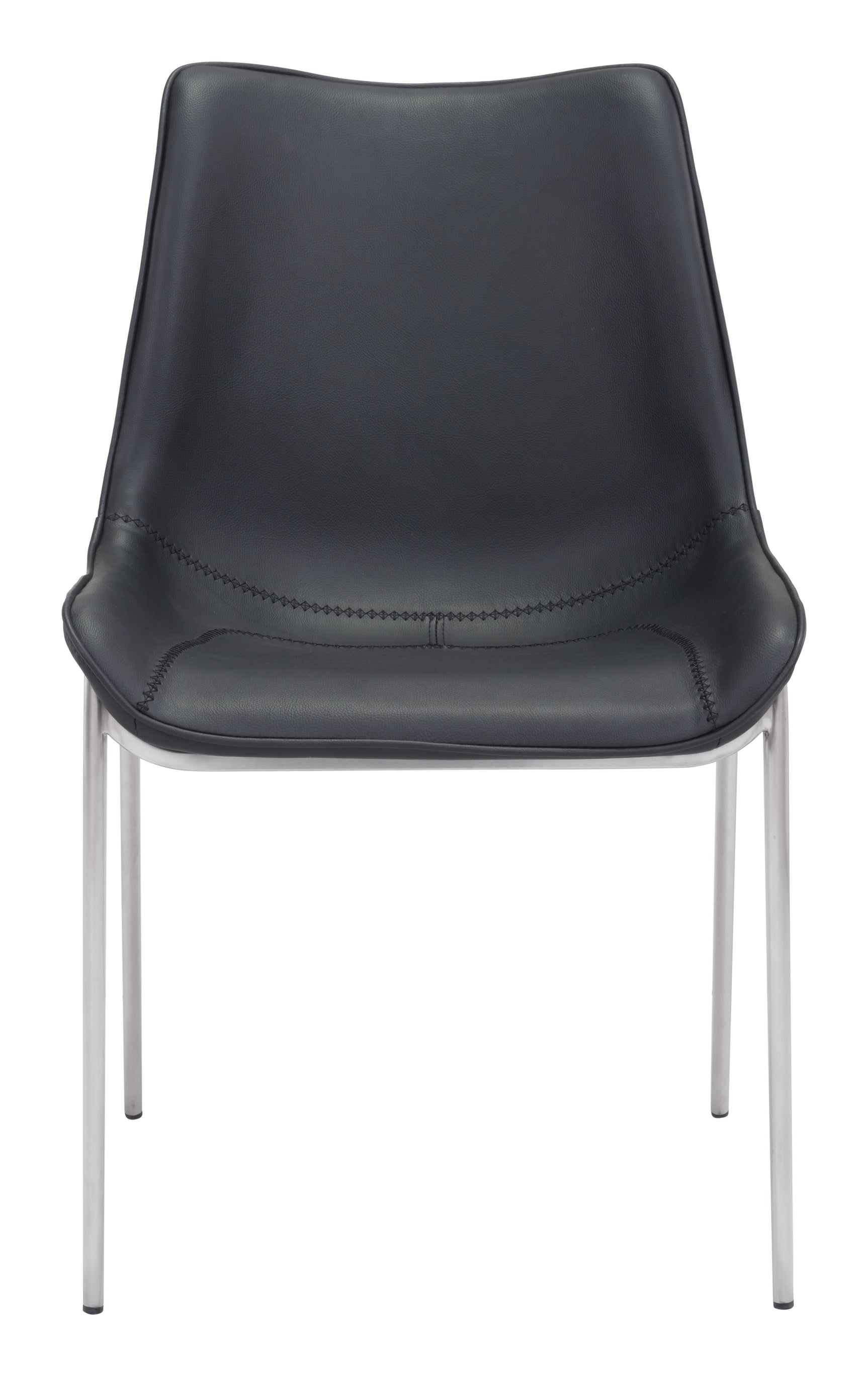 Magnus Black & Silver Dining Chair (Set of 2)