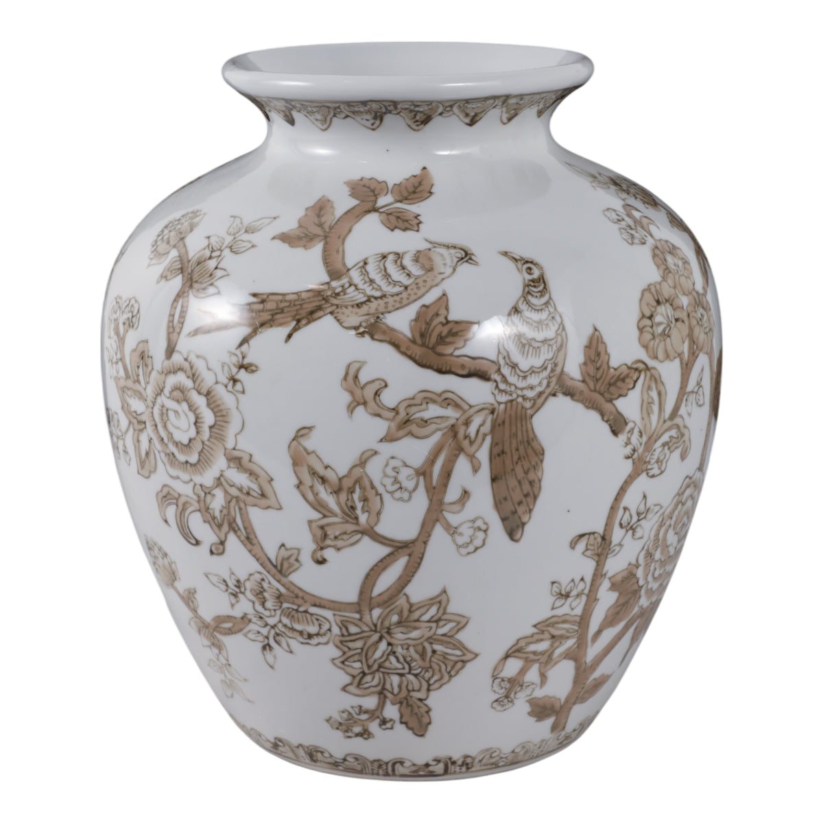 Gortonway Brown/White Chinoiserie