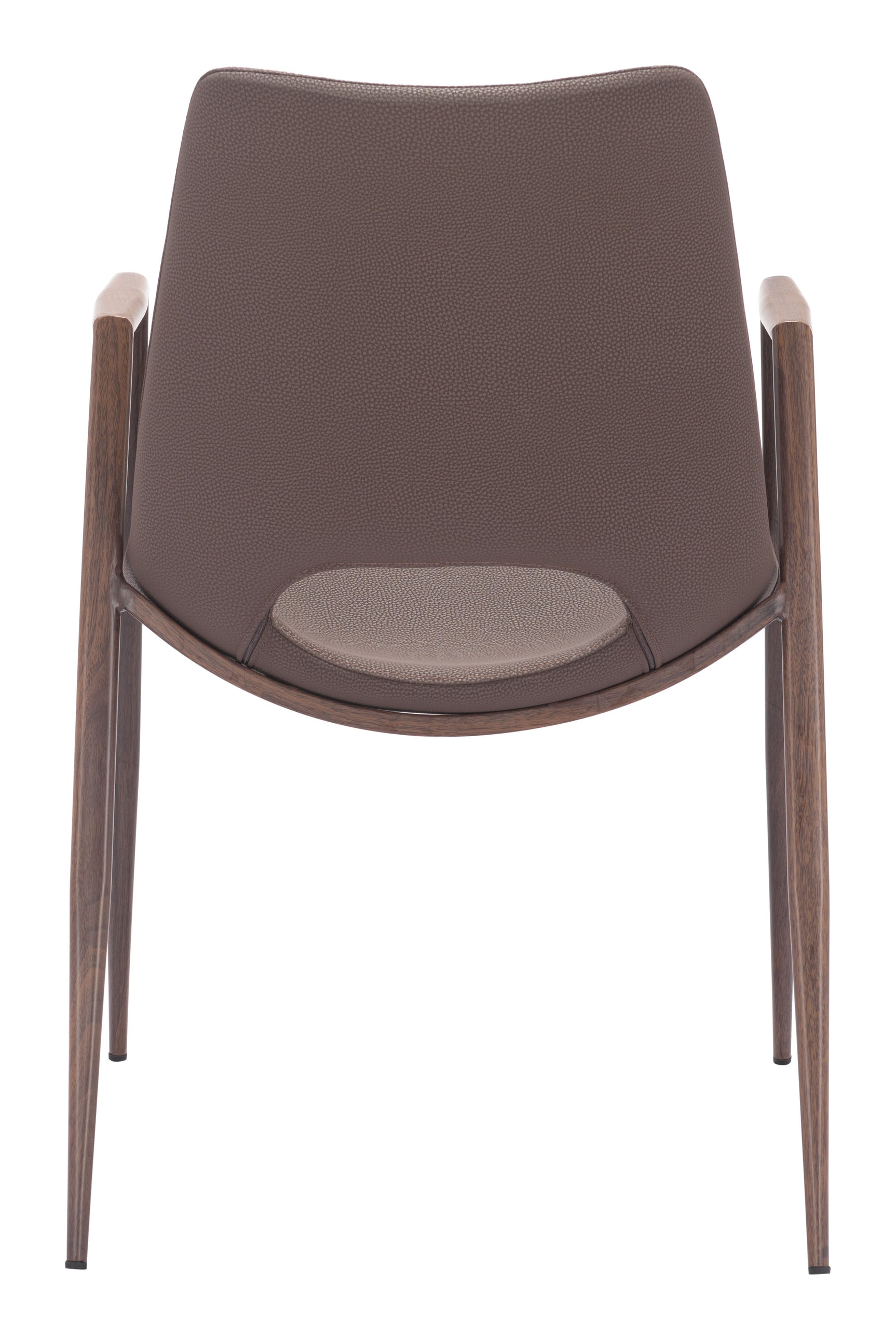 Desi Brown & Walnut Dining Chair (Set of 2)