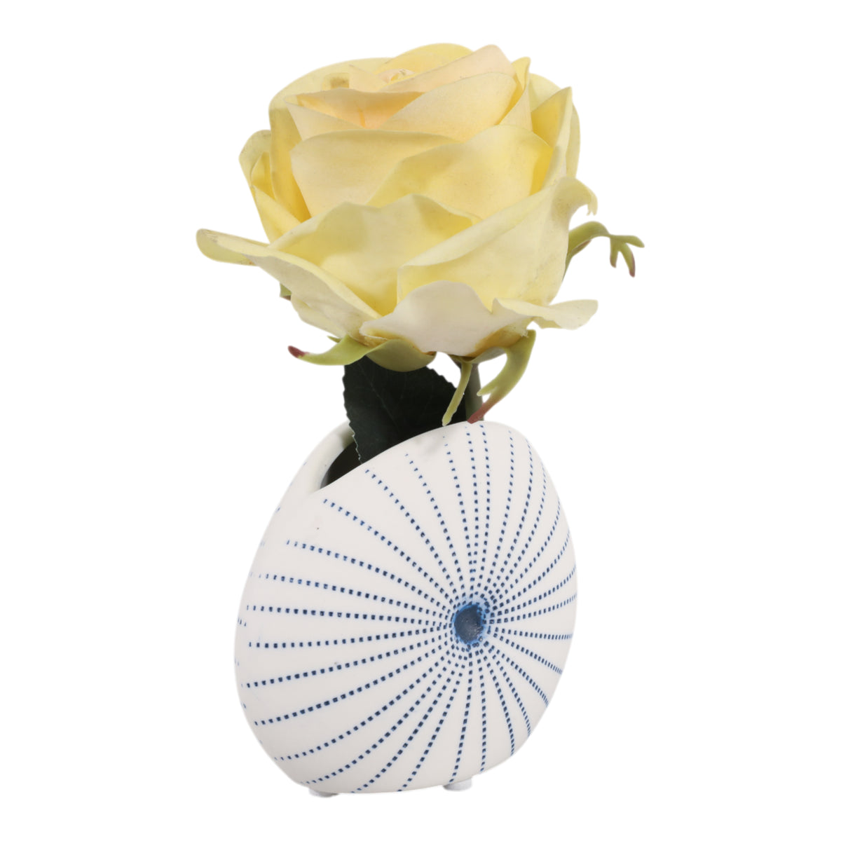 Lochford White/Blue Vase