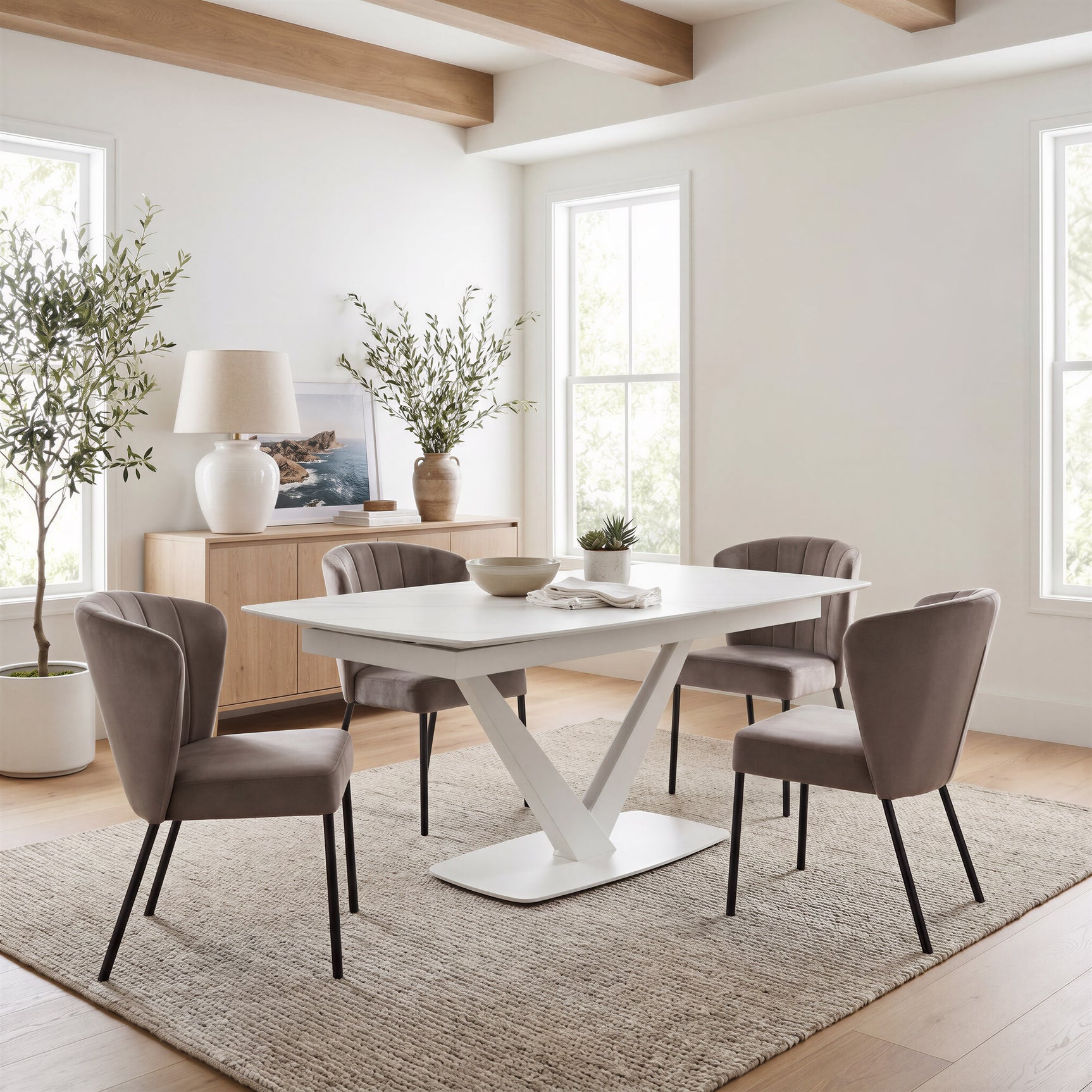 Aimee Gray Dining Chair (Set of 2)