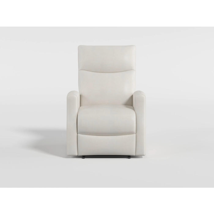 Heisley White Reclining Chair