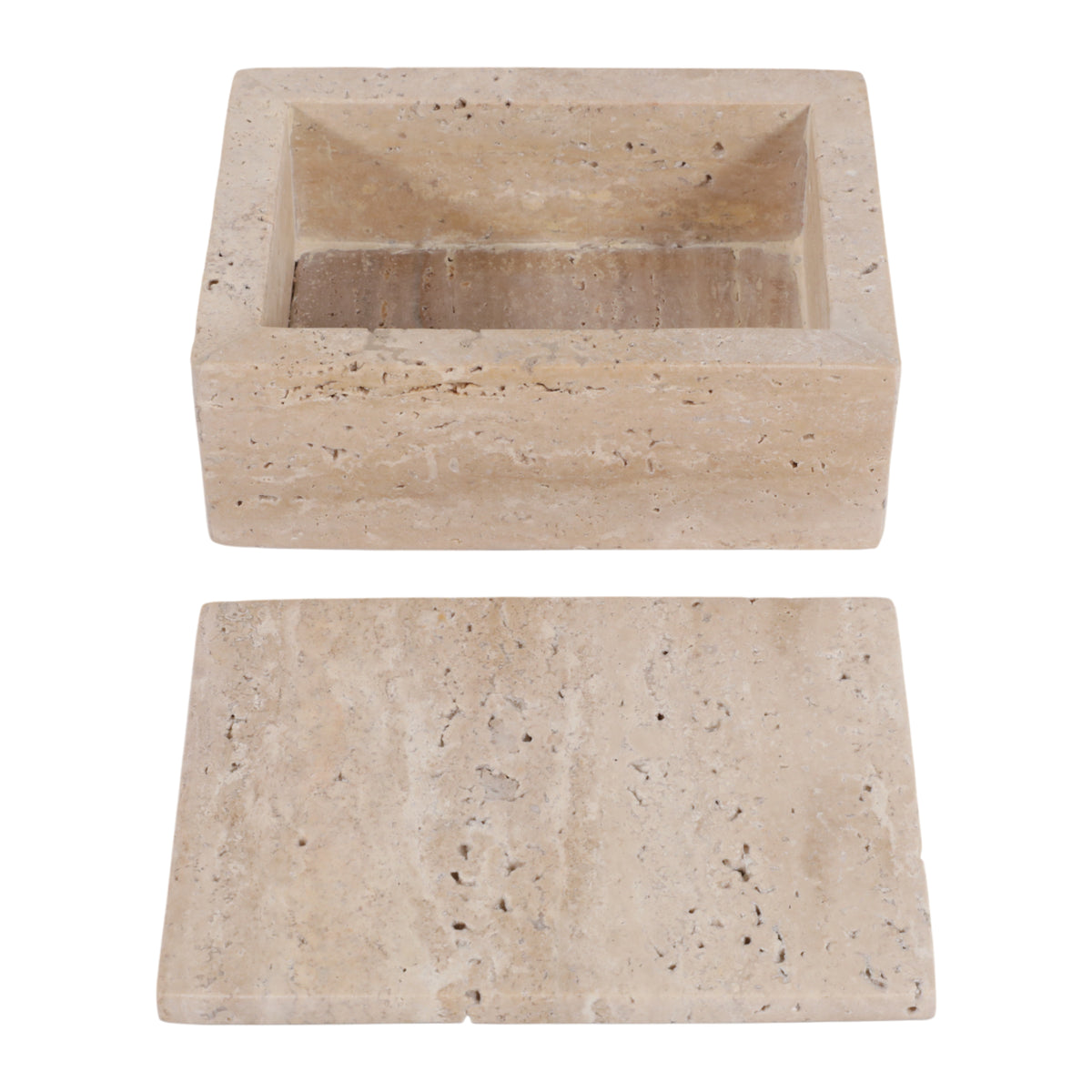 Tuckergrove Tan Travertine Box